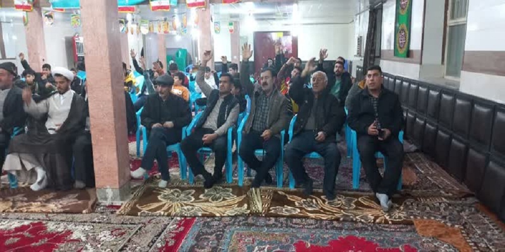 مساجد آذربایجان غربی غرق شادی اعیاد شعبانیه