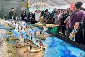 برپایی نمایشگاه تجسمی معرفتی اندیشکده ندبه مصادف با اعیاد شعبانیه