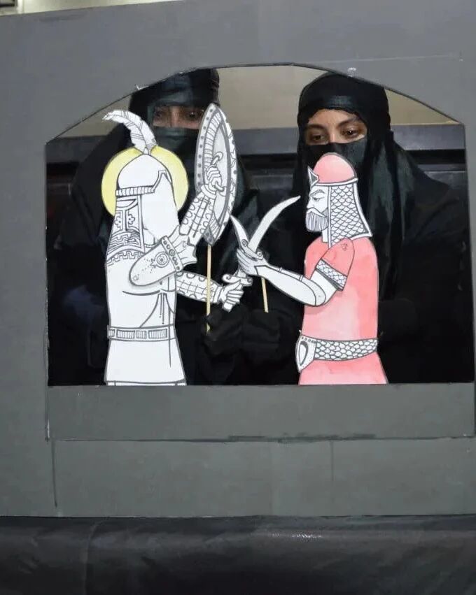 تئاتر کاغذی هنری جذاب برای کودکان و نوجوانان است