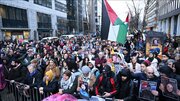 تظاهرات حمایت از فلسطین در بروکسل