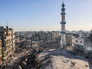 تخریب دو مسجد دیگر در نوار غزه