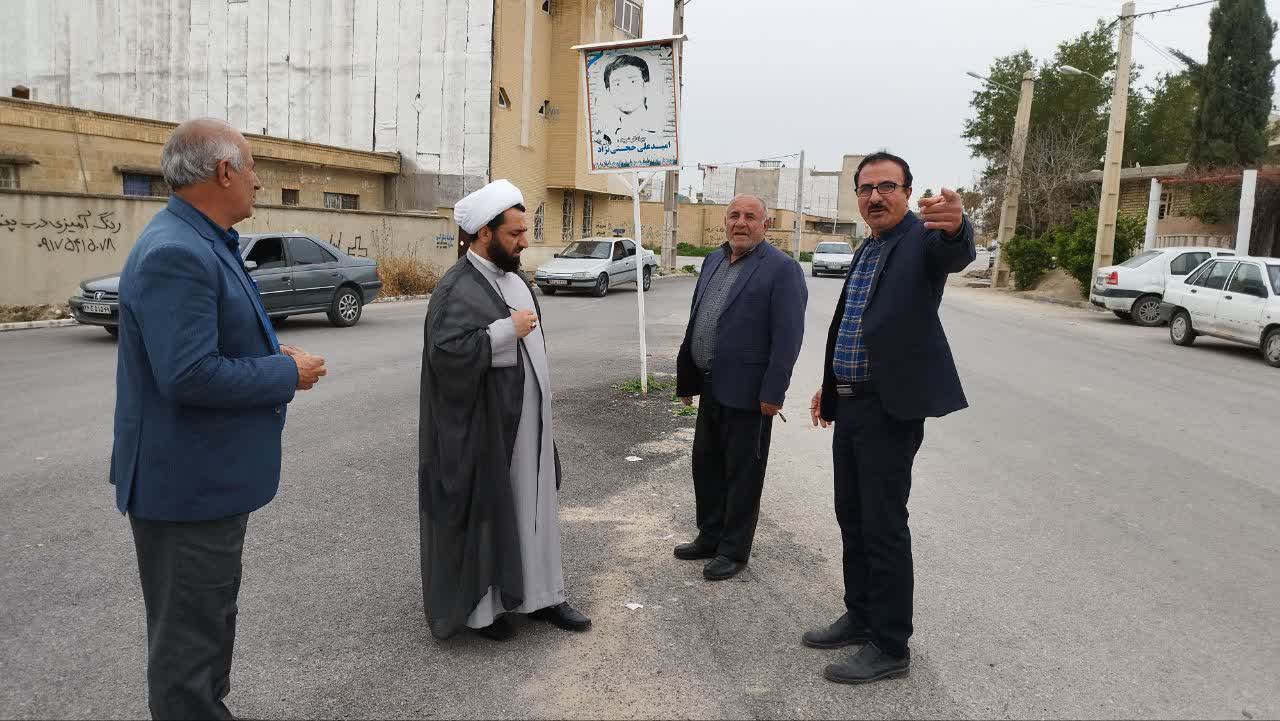 پیگیری احداث مسجد پنج تن آل عبا توسط امام جمعه دهدشت