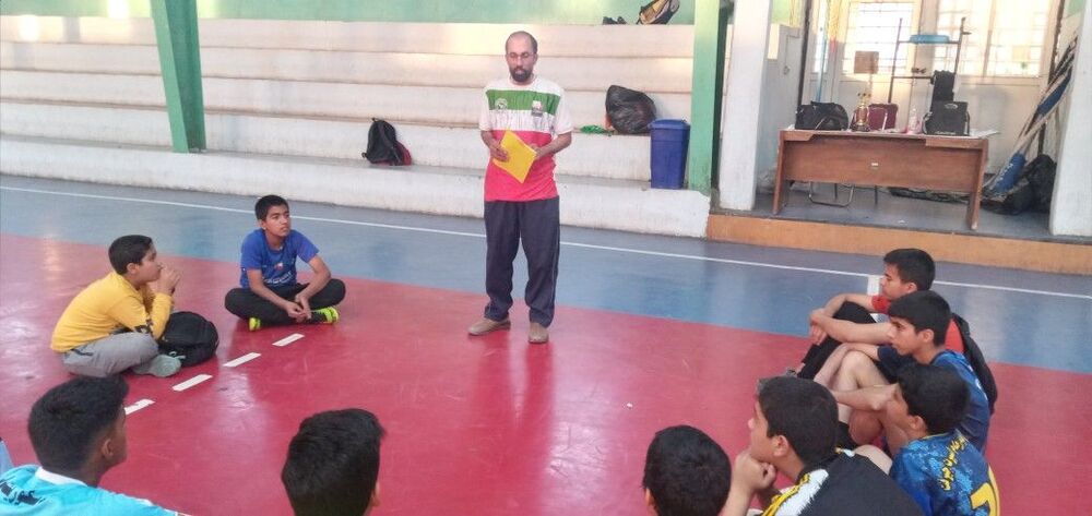 طلبه ای که ورزش را چاشنی برنامه های مهدویت کرده است