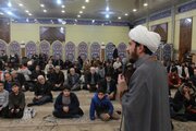 حضور پرشور جوانان مسجدی در جشن نیمه شعبان