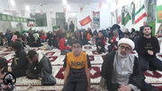 جشنی با حضور ۸۰ درصد نوجوانان و جوانان عضو مسجد امام حسین(ع)