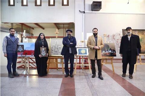 تجلیل از پدیدآورندگان آثار مهدوی در نمایشگاه جشنواره هنرهای تجسمی فجر