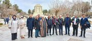 سفر اساتید بنیاد امیر علی شیر نوایی ازبکستان به مشهد مقدس
