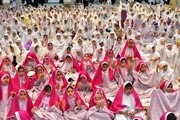 جشن تکلیف ۵۰۰ دانش آموز دختر دهدشتی برگزار شد