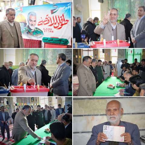 عرصه انتخابات زمان تجدید بیعت با آرمانهای انقلاب و شهدا است