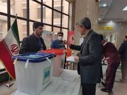 مدافعان سلامت و بیماران استان سمنان در پای صندوق رای حاضر شدند