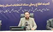 ۹۰۰ بازرس روند اجرایی انتخابات در استان زنجان را رصد می‌کنند