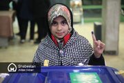 حضور کودکان و نوجوانان شهرکردی در انتخابات