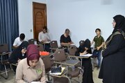 آزمون پایان دوره مقدماتی زبان فارسی در بغداد برگزار شد