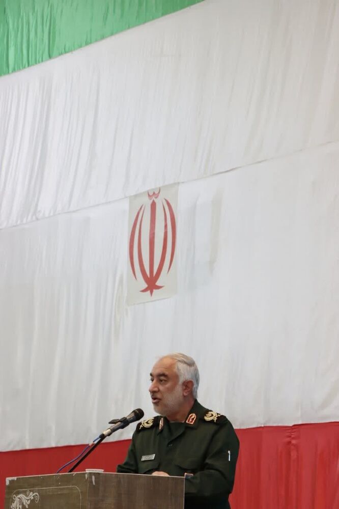 آئین افتتاح پروژه‌های عمرانی سپاه خراسان جنوبی