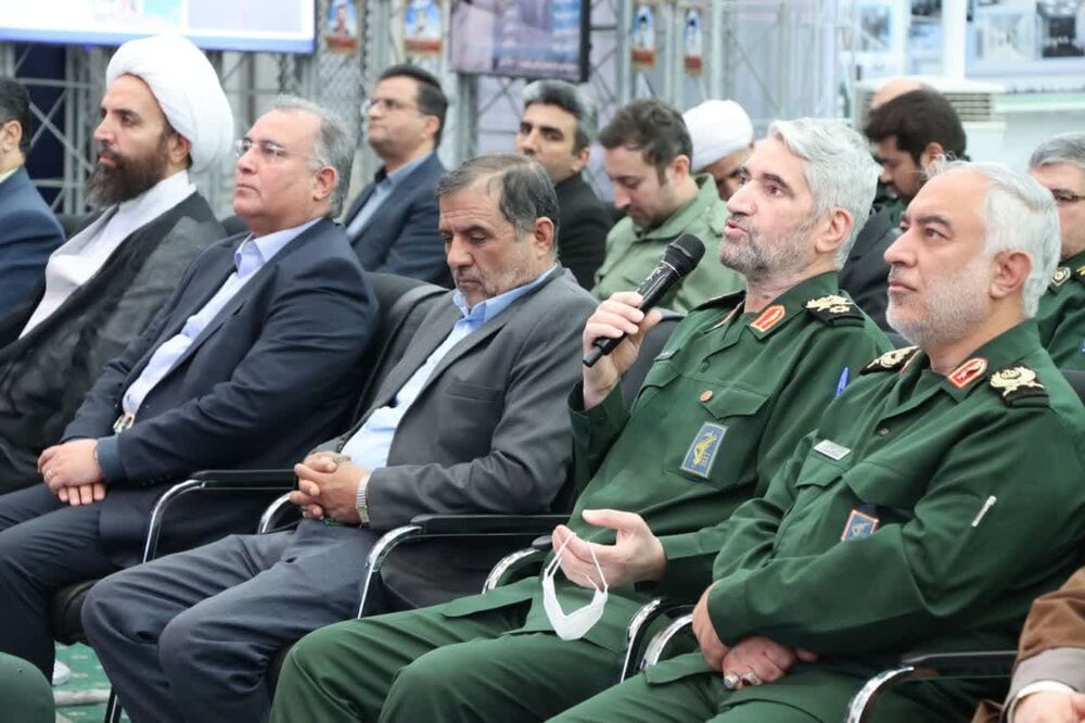 آئین افتتاح پروژه‌های عمرانی سپاه خراسان جنوبی