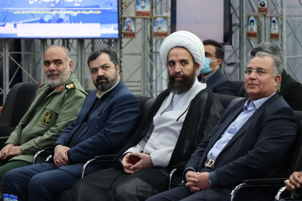 آئین افتتاح پروژه‌های عمرانی سپاه خراسان جنوبی