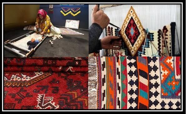 زنان؛ میراث‌دار دستبافت‌های قشقایی/از رنگرزی تا چله‌کشی مهمان خانه‌های ایرانی