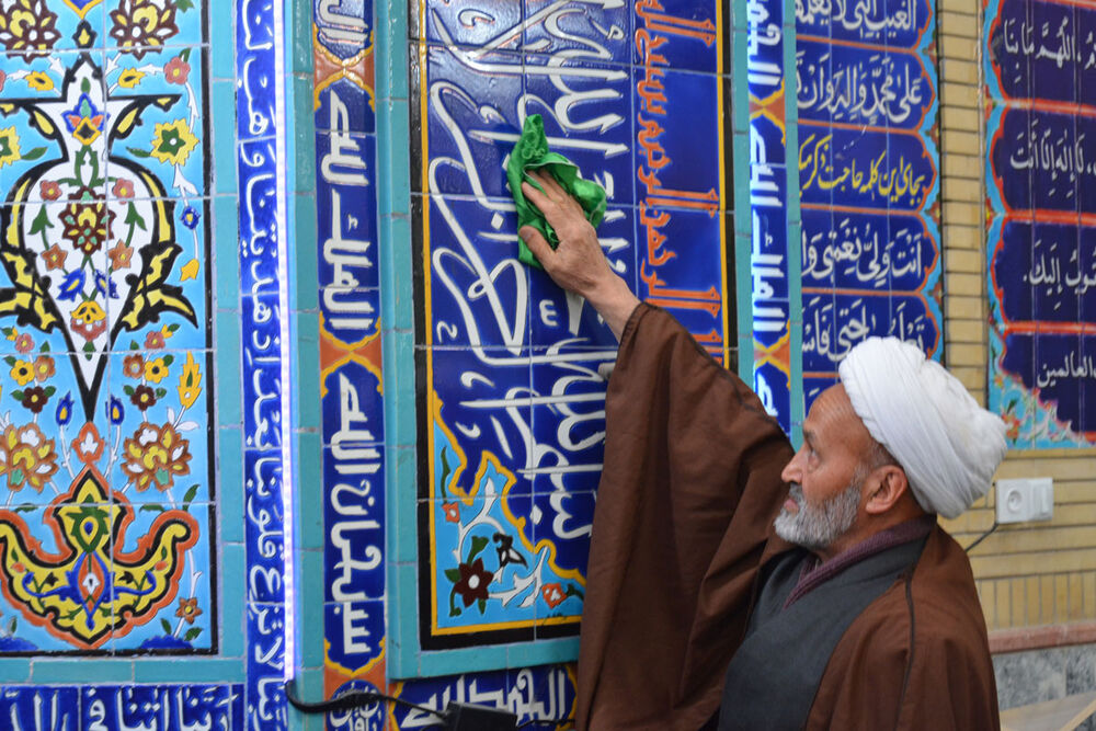 آغاز تکریم و غبارروبی مساجد خراسان