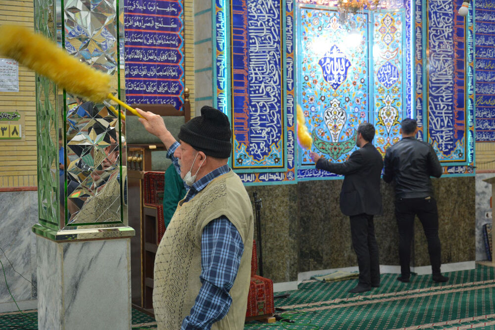 آغاز تکریم و غبارروبی مساجد خراسان