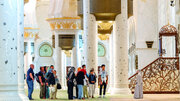۵.۵ میلیون بازدید کننده از مسجد جامع شیخ زاید امارات در سال ۲۰۲۳