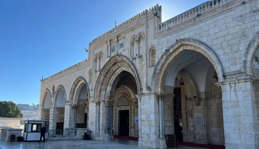 مسجد جامع القبلی در مسجدالاقصی+عکس