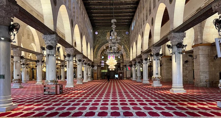 مسجد جامع القبلی در مسجدالاقصی+عکس
