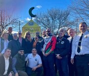 مراسم نورافشانی هلال ماه رمضان در «وودلند پارک»آمریکا