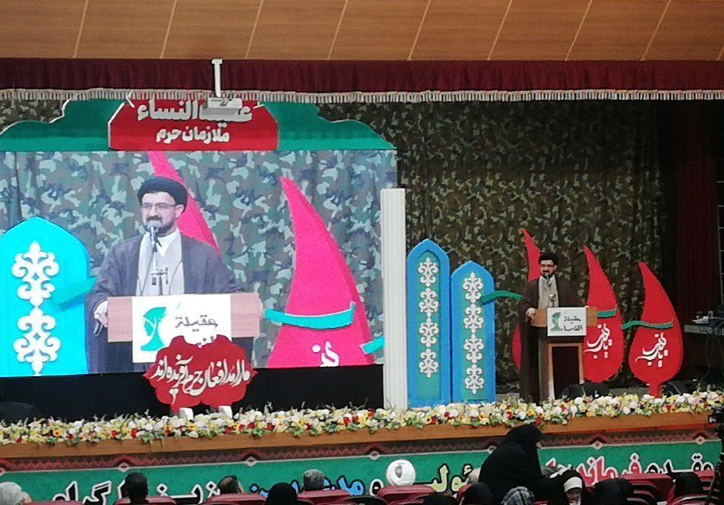 هشتمین اجلاسیه عقیله النساء ملازمان حرم در رشت برگزار شد