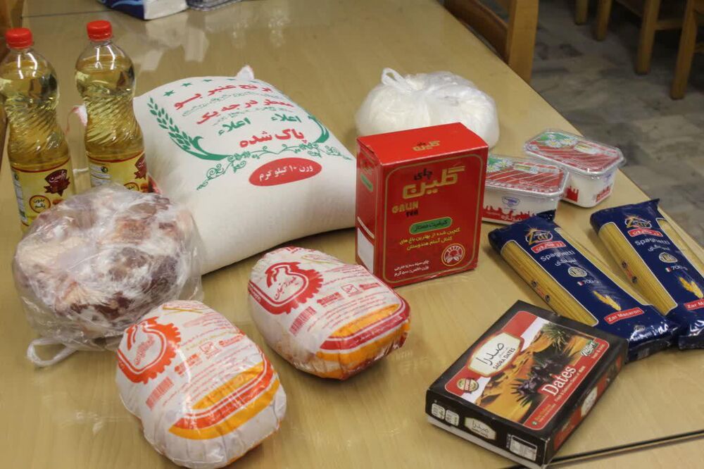 بسته‌های معیشتی ویژه ماه مبارک رمضان و نوروز در بین نیازمندان توزیع شد