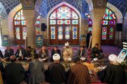 عکس| محفل قرآنی مسجد نصیرالملک شیراز