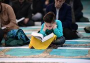 جمع خوانی قرآن روز چهارم ماه رمضان در مصلی ارومیه