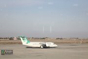 عکس | افتتاح پروژه‌های عمرانی فرودگاه مشهد