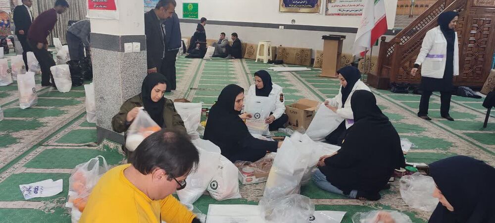 التیام بخشی آلام مددجویان بهزیستی با توزیع کمک های مومنانه