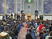 پیوند بین مسجد و مدرسه در کانون فرهنگی منتظر موعود