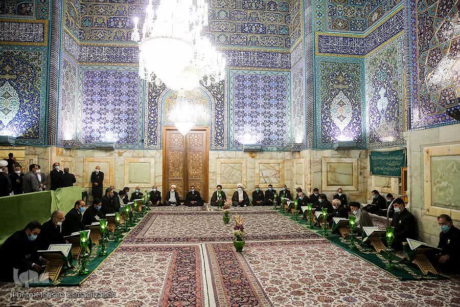 صفه خوانی؛ سنتی ریشهدار از میراث و فرهنگ رضوی