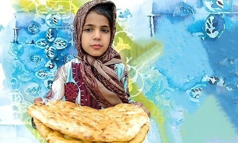پخت و توزیع نان صلواتی در محلات کرمانشاه انجام می شود
