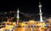 مسجد جامع حسینی اردن در ماه رمضان