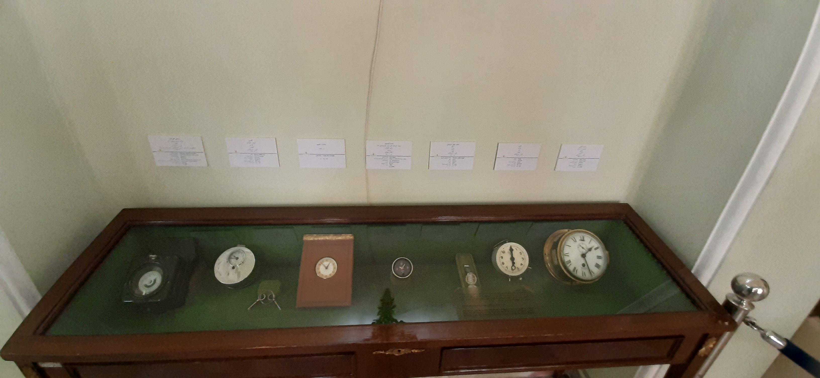 تماشای زمان در موزه ساعت