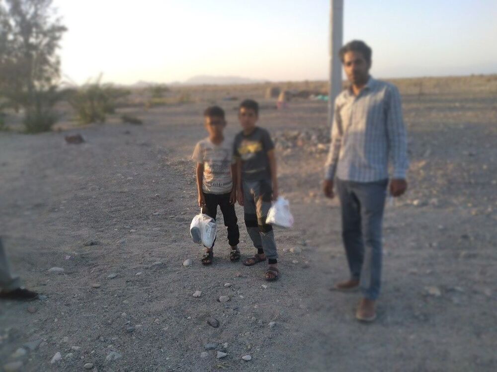 بچه مسجدی ها شادی سال نو را با ایتام تقسیم کردند