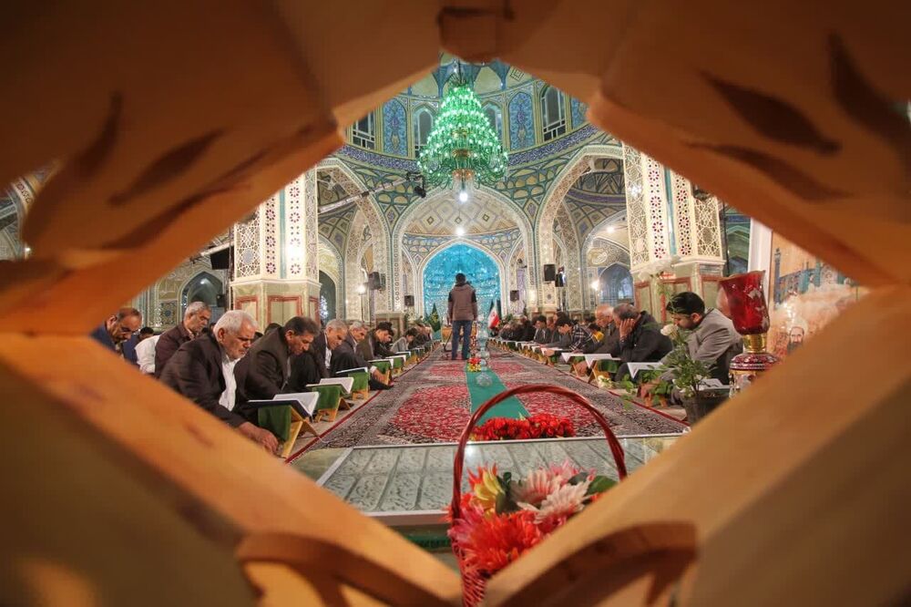 آیین جزء خوانی حرم محمدهلال بن علی(ع) از نوادر ترتیل خوانی در کشور است