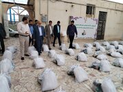 توزیع بیش از یک هزار بسته معیشتی در کرمان و زهکلوت