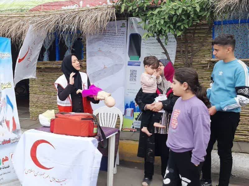 ۲۲۰۱مسافر نوروزی از آموزش ایستگاهی امداد و نجات برخوردار شدند