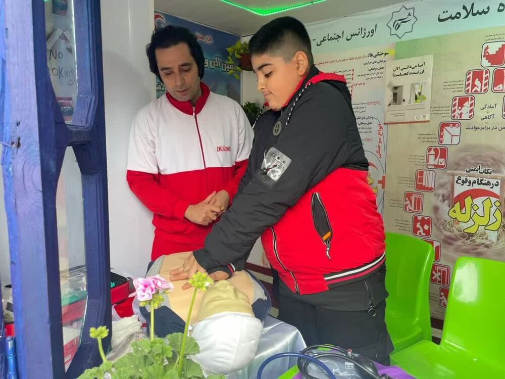 ۲۲۰۱مسافر نوروزی از آموزش ایستگاهی امداد و نجات برخوردار شدند