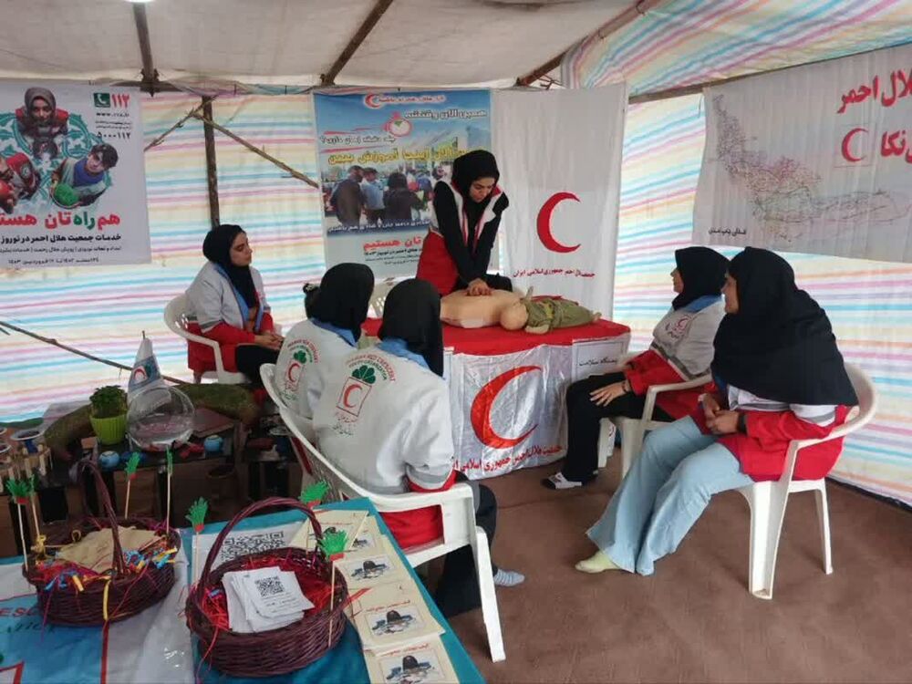 ۲۲۰۱مسافر نوروزی از آموزش ایستگاهی امداد و نجات برخوردار شدند