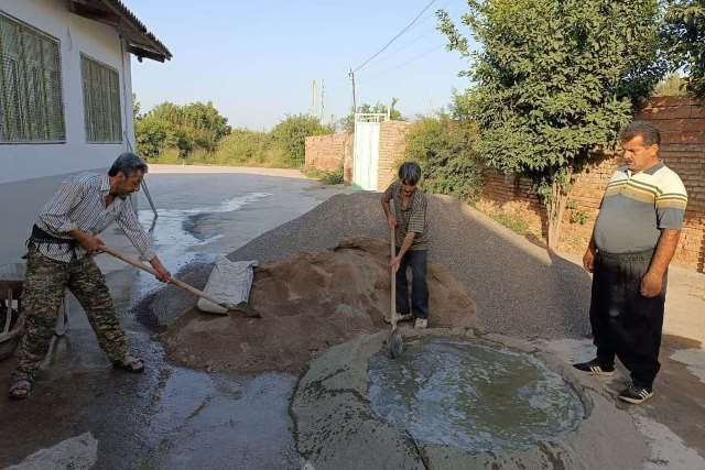 نوروز گذرانی ۱۵۰ نفر از گروه های جهادی در مدارس گلستان