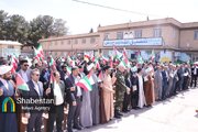آئین اهتزاز پرچم ایران در کرمان