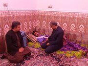 مدیر کل فرهنگ و ارشاداسلامی سیستان وبلوچستان از هنرمند جوان موسیقی استان عیادت کرد