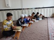 کلاس روخوانی و روانخوانی در مسجد پیر یونس مریوان برگزار می‌شود