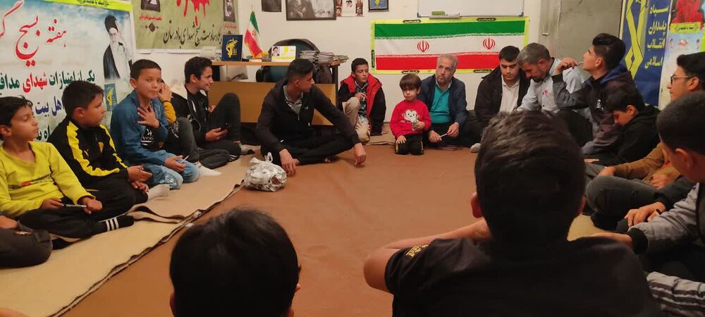 اجرای طرح《من عاشق نمازم》در ماه میهمانی الهی