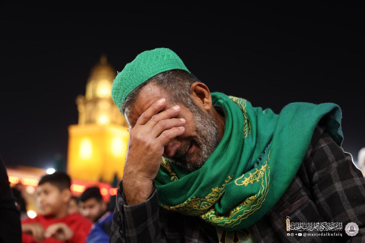 مراسم سوگواری سالروز شهادت حضرت علی(ع) در مسجد کوفه+عکس